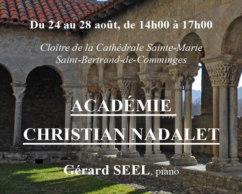 Chant choral à St Bertrand de Comminges avec l’Académie Christian NADALET